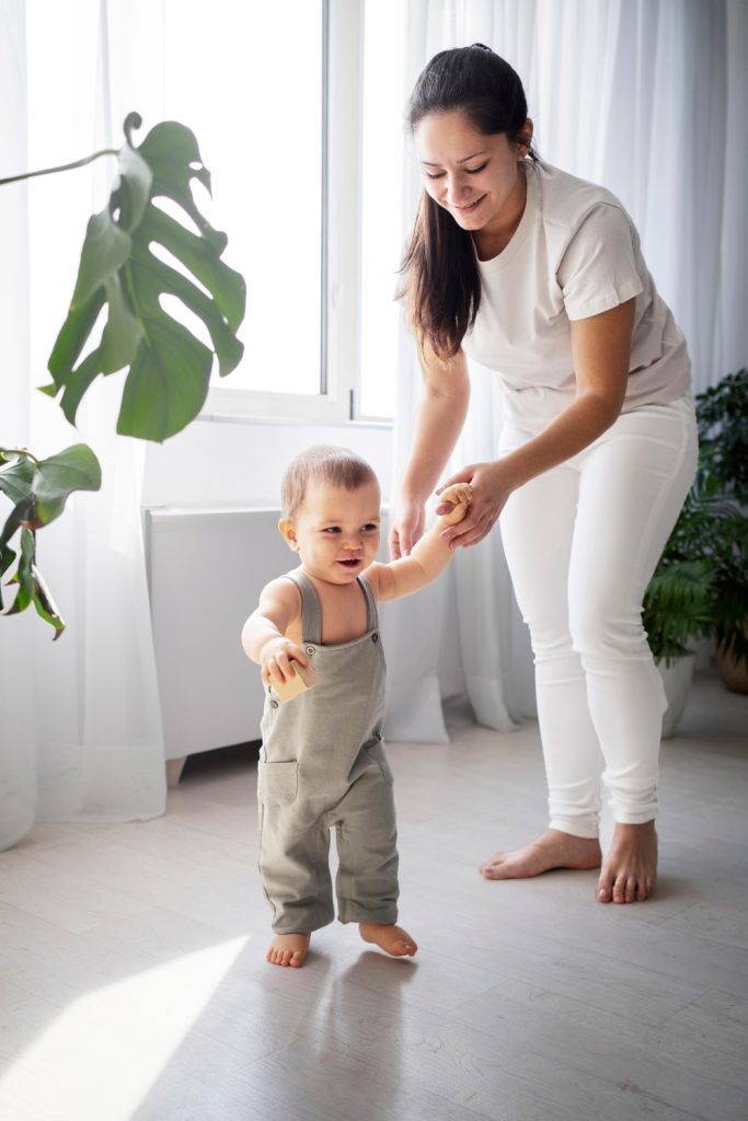 maman et son enfant